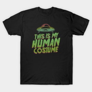 This Is My Human Costume - Funny Halloween T-Shirt